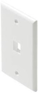 1-Cavity White Keystone Plate - 310-201WH 1-Cavity White Keystone Plate - 310-201WH